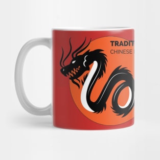 Traditional Chinese Dragon Mug